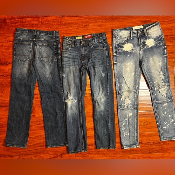 Refinery Republic Distressed Jean 3 Piece Lot - Picture 4 of 7